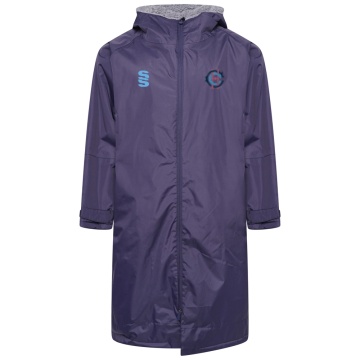 Hampstead CC -  FLEECE ROBE - NAVY
