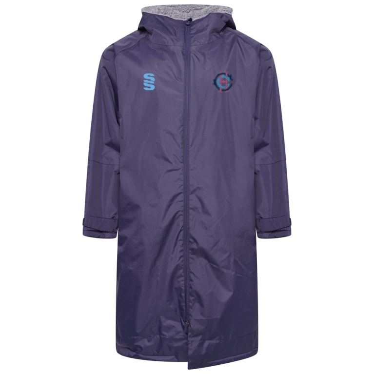 Hampstead CC -  FLEECE ROBE - NAVY