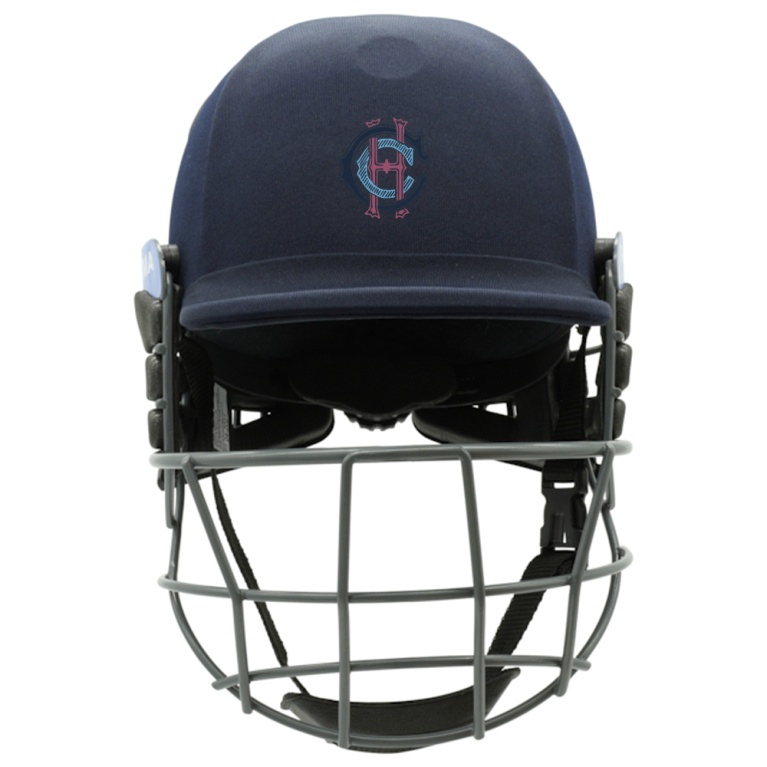 Hampstead CC - Forma Cricket Helmet - Little Master - Steel Grill - Navy