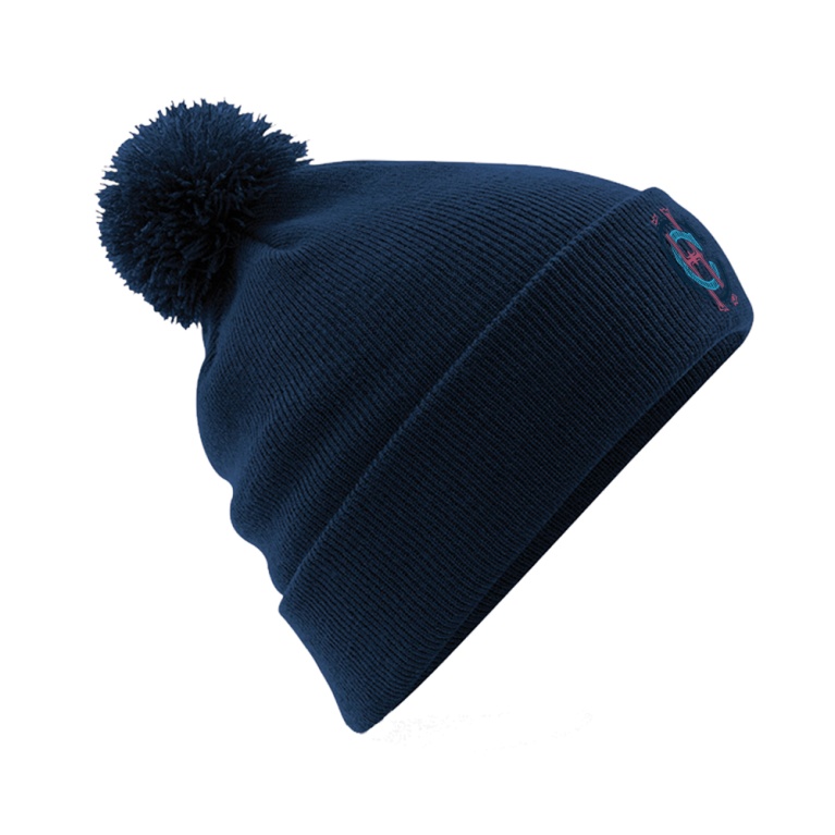 HAMPSTEAD CC Original Pom Pom Beanie : Navy