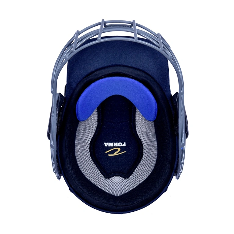 Hampstead CC - Forma Cricket Helmet - Little Master - Titanium Grill - Navy