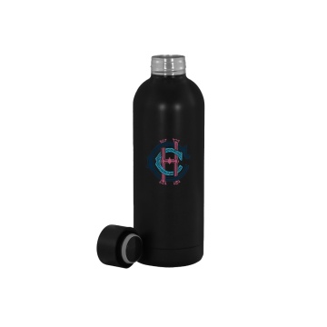 Hampstead CC - STAINLESS STEEL BOTTLE - 500ML-Black