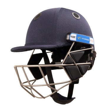 Forma Cricket Helmet - Pro SRS - Steel Grill - Navy