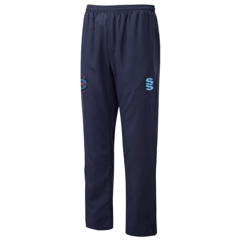 Hampstead CC -  Dual Poplin Track Pant : Navy